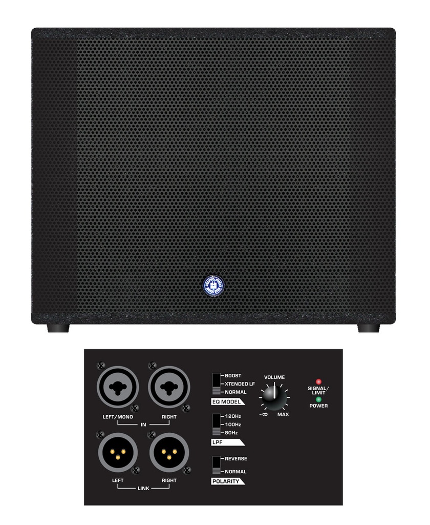 SUBWOOFER ACTIVO TOPP PRO, 1X18, 2000 WATTS RMS, CLASE D, 129dB SPL MAX, DSP (copia)