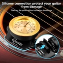 HUMIDIFICADOR GUITTO, INCORPORA HIGROMETRO PARA DETERMINAR LA HUMEDAD DEL AIRE ATMOSFERICO, BASE NEGRO.