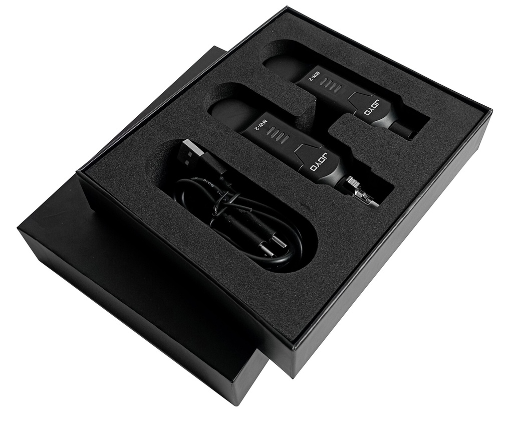 KIT TRANSMISOR Y RECEPTOR INALAMBRICO JOYO, PROFESIONAL P/MICROFONOS DINAMICOS, BATERIA RECARGABLE, COLOR NEGRO