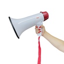 MEGAFONO NIPPON AMERICA, DE MANO, 12 PULGADAS, 50WATTS RMS, C/USB/SD/BT/GRABADORA/RECARGABLE