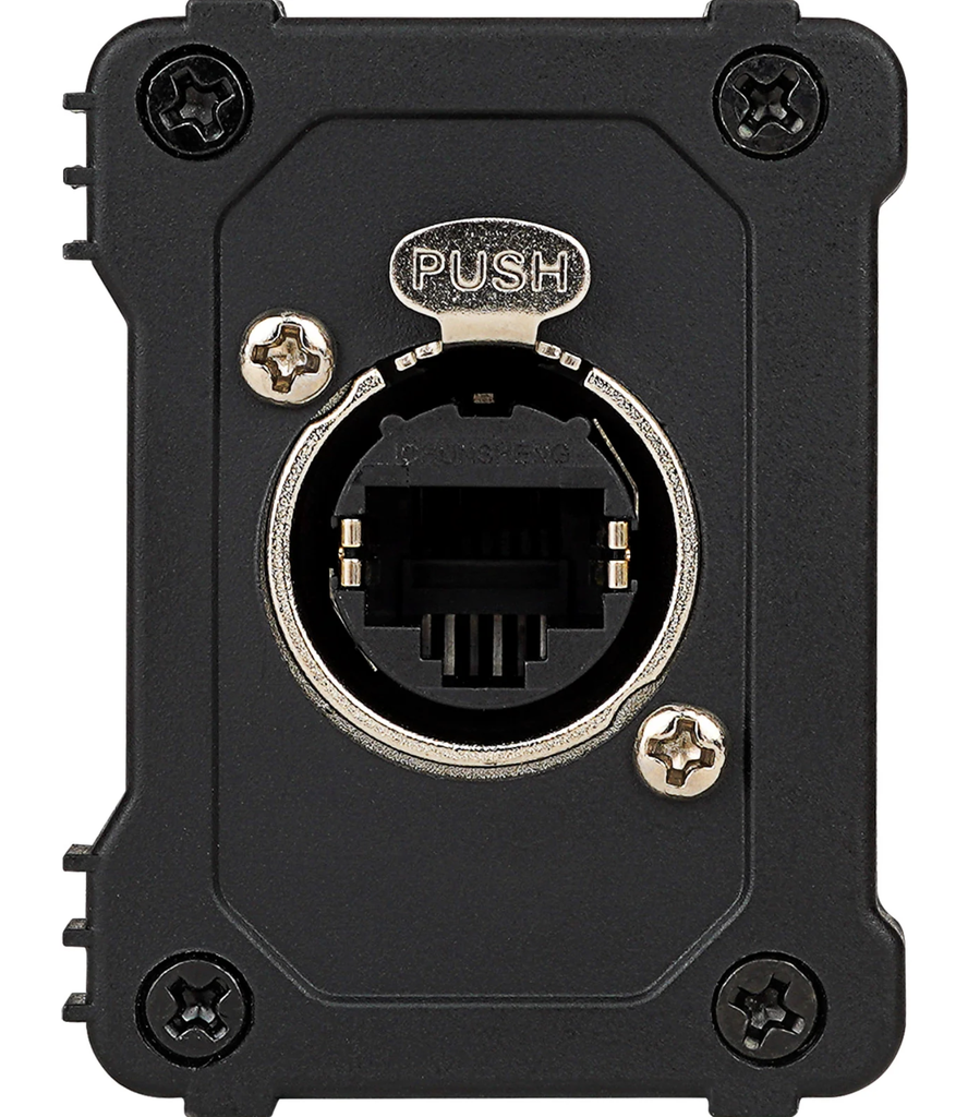 STAGE BOX AUDIOPIPE, SNAKE DMX, ETHERNET, 4 ENTRADAS XLR, 4 SALIDAS XLR, CONECTOR RJ45