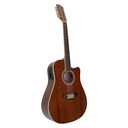 DOCEROLA ELECTRO-ACUSTICO VALENCIANA, 44 NATURAL, CON FUNDA