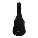GUITARRA ELECTROCLASICA VALENCIANA, DE 39". CURTAWAY, NEGRO MATE