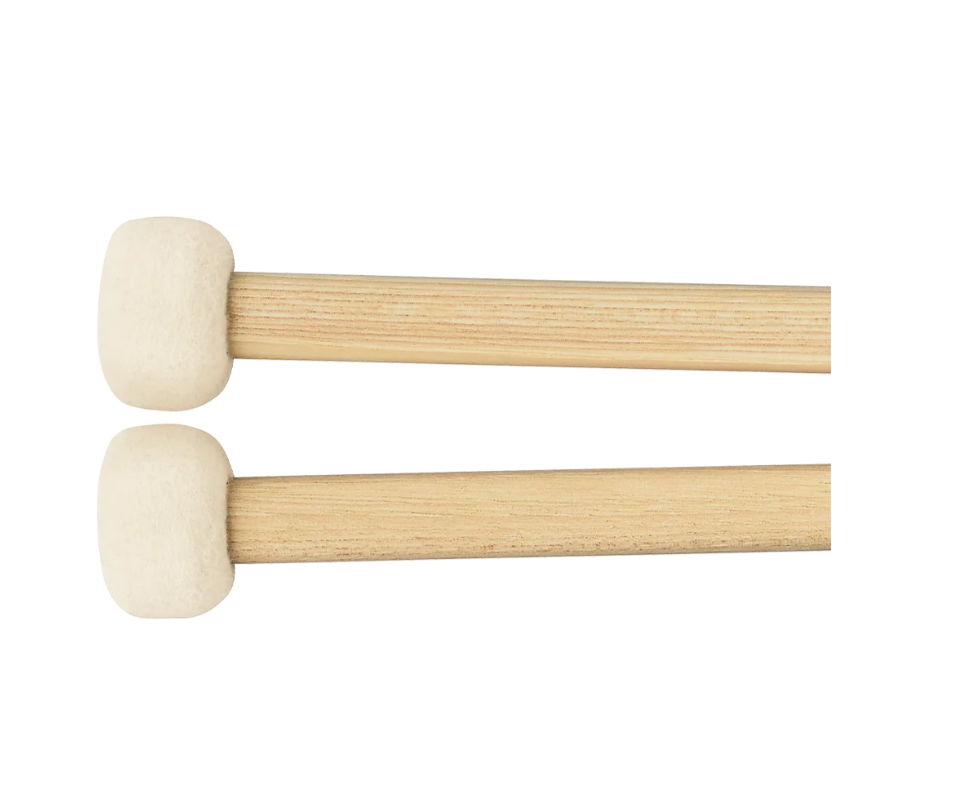 PAR DE BAQUETAS TIPO MAZOS MEINL, MULTIUSOS, DE FIELTRO SUAVE, MADERA NOGAL AMERICANO. (copia)