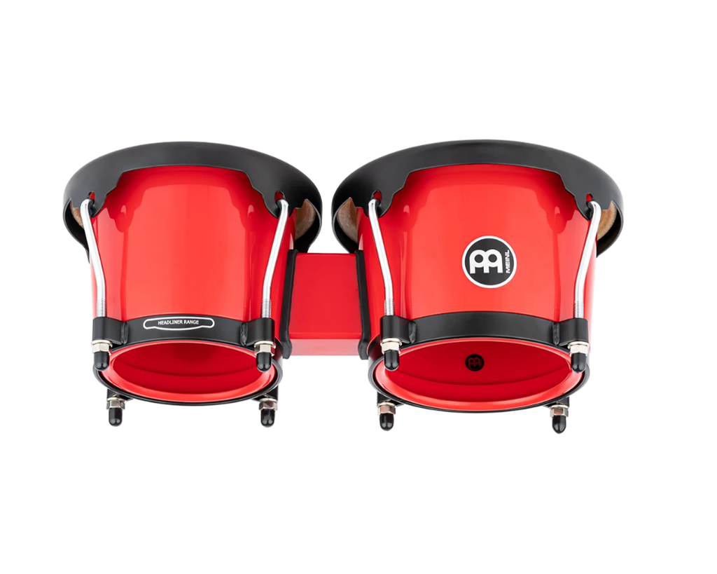 BONGO JOURNEY MEINL, 6 1/2" Y 7 1/2", MADERA, COLOR ROJO