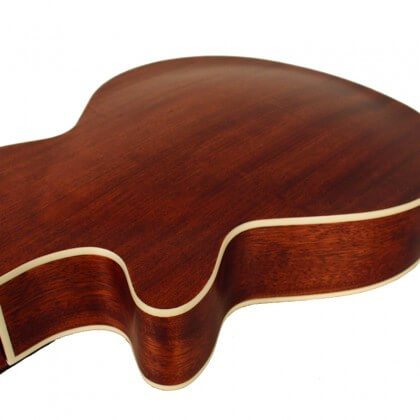 GUITARRA ELECTROACUSTICA CORT, MADERA CAOBA, DIAPASON DE MERBAU,  CUERPO DELGADO, CUTWAY (copia)