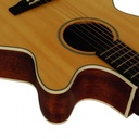 GUITARRA ELECTROACUSTICA CORT, MADERA CAOBA, DIAPASON DE MERBAU,  CUERPO DELGADO, CUTWAY (copia)