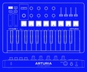 CONTROLADOR UNIVERSAL MIDI, ARTURIA, MINILAB 3 BK EDITION, 25 TECLAS, COLOR NEGRO.