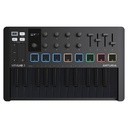 CONTROLADOR UNIVERSAL MIDI, ARTURIA, MINILAB 3 BK DEEP, 25 TECLAS, COLOR NEGRO PROFUNDO, TECLAS NEGRAS.