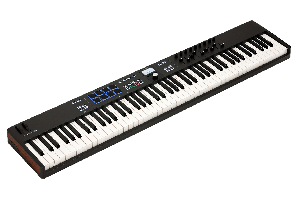 CONTROLADOR MIDI UNIVERSAL, ARTURIA, KEYLAB ESSENCIAL MK3 BK EDITION, 88 TECLAS, COLOR NEGRO.