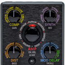 PROCESADOR MULTI-EFECTOS LINE 6, SERIE EXPRESS BASS INT, PARA BAJO, 7 MODELOS DE AMPLIFICADORES, 7 PANTALLAS, 17 EFECTOS 17 EFECTOS DE DISTORSION, COMPRESION, SINTETIZADOR, MODULACION Y DELAY, INCLUYENDO UN LOOPER.