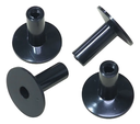 SET DE BASES DIXON, PLASTICO, PARA PEDESTAL DE PLATILLO, COLOR NEGRO.