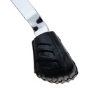 PEDESTAL DIXON, PARA PLATILLOS HI-HAT, COLOR PLATEADO.