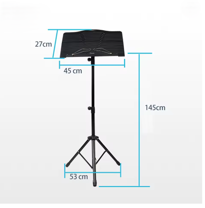 PEDESTAL PARA PARTITURAS (ATRIL) GUITTO,