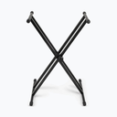 PEDESTAL PARA TECLADO ON-STAGE, DOBLE BARRA X, COLOR NEGRO