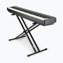 PEDESTAL PARA TECLADO ON-STAGE, DOBLE BARRA X, COLOR NEGRO