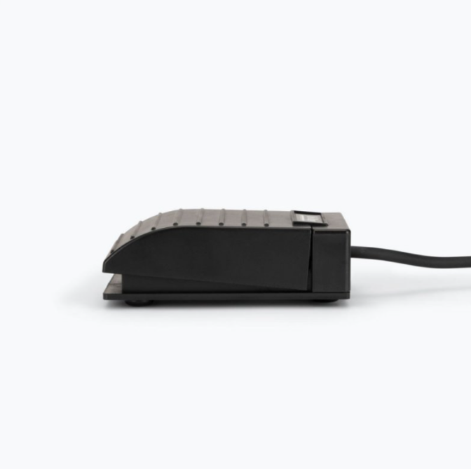 PEDAL DE SOSTENIDO ON-STAGE, PARA TECLADO, COMPACTO, SOLOR NEGRO.