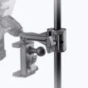 SOPORTE UNIVERSAL ON-STAGE, PARA TABLET O IPAD, COLOR NEGRO.