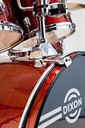 BATERIA ACUSTICA DIXON, SERIE SPARK BLACK, 5 PIEZAS, MEDIDAS: B22 | T10 | T12 | FT14, INCLUYE PLATILLOS Y PEDESTALES. COLOR NEGRO. (copia)