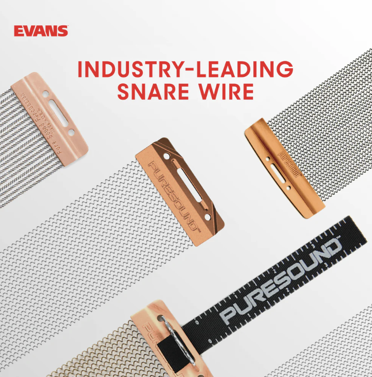 CHARLA DE 30 HILOS EVANS, DE 14", SERIE SUPER 30, PRESENCIA AUMENTADA, DRY & CRISP SOUND