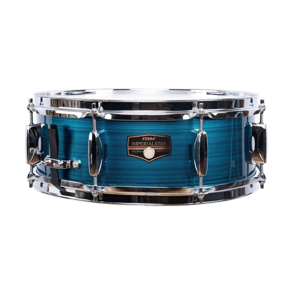 BATERIA ACUSTICA TAMA, SERIE RHYTHM MATE, 5PCS, HAIRLINE BLUE (HLB), ARO CROMADO, INCLUYE PEDESTALES, PLATILLOS Y BANCO