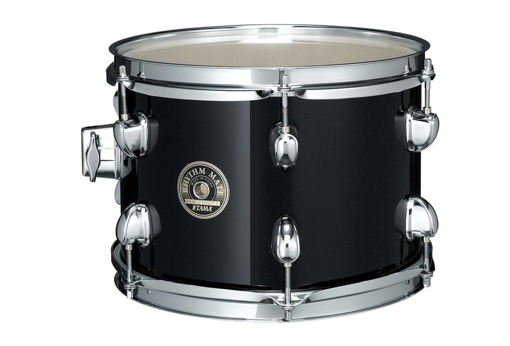 BATERIA ACUSTICA TAMA, SERIE RHYTHM MATE, 5PCS, BLACK (BK), ARO CROMADO, INCLUYE PEDESTALES, PLATILLOS Y BANCO