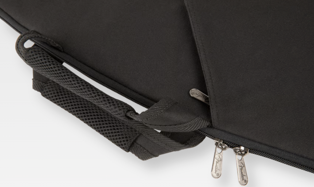 FUNDA (ESTUCHE) FENDER, PARA GUITARRA ELECTRICA, ACOLCHADO CON FORRO DE POLIESTER, COLOR NEGRO