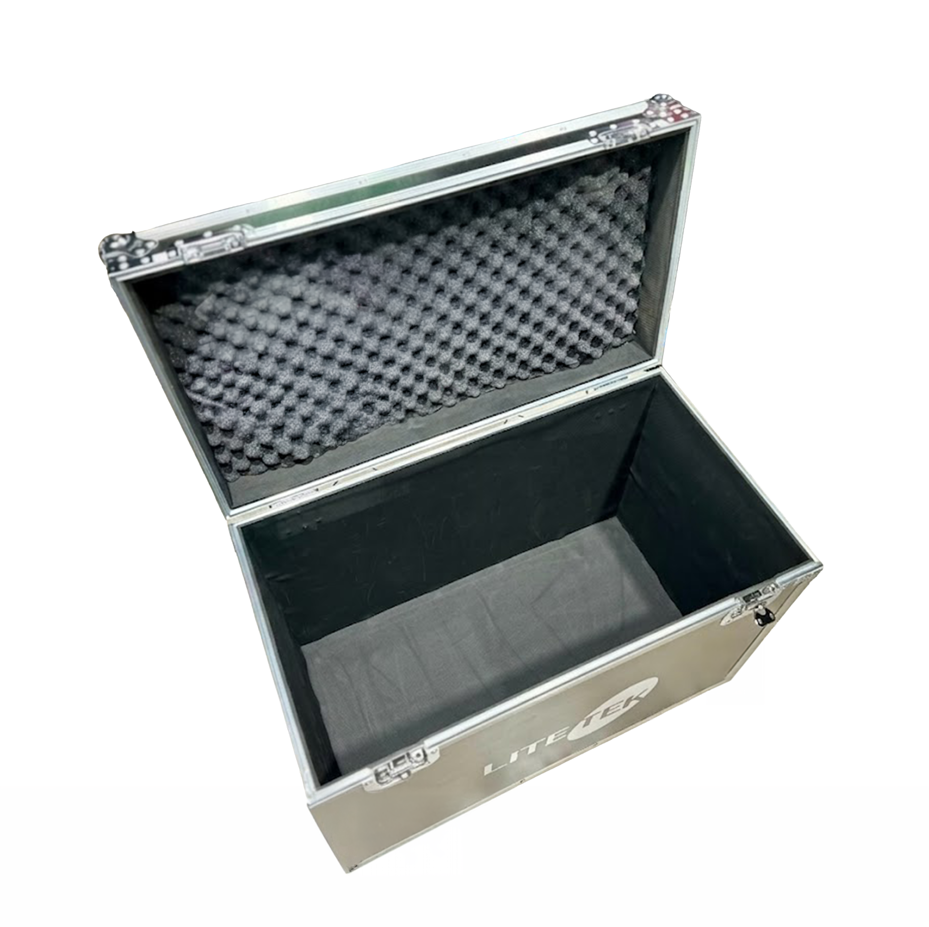HARD CASE, CAJA DE GIRA PROFESIONAL, LITE TEK, CAJA PARA CABLES O HERRAMIENTAS, MULTI-USOS, MEDIDAS 80X60X44, CON RUEDAS, COLOR NEGRO.