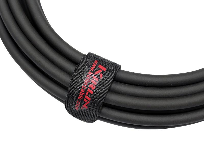 CABLE CONEXION UNICA KIRLIN, TRS 1/4 BALANCEADO - XLR MACHO, CAPA LISO NEGRO, 3 METROS, 24 AWG