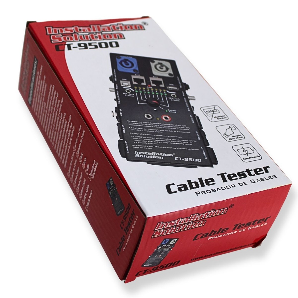 TESTER PARA CABLES NIPPON AMERICA, PROBADOR DE CABLES 10 EN 1