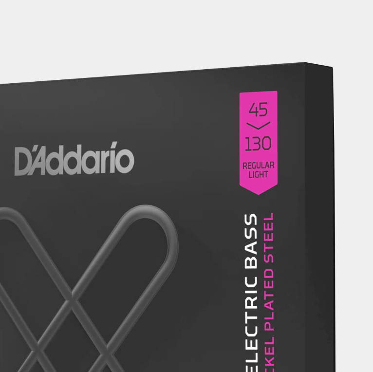 SET DE CUERDAS D´ADDARIO, SERIE XT, PARA BAJO 5 CUERDAS, METAL, CALIBRE 45/130