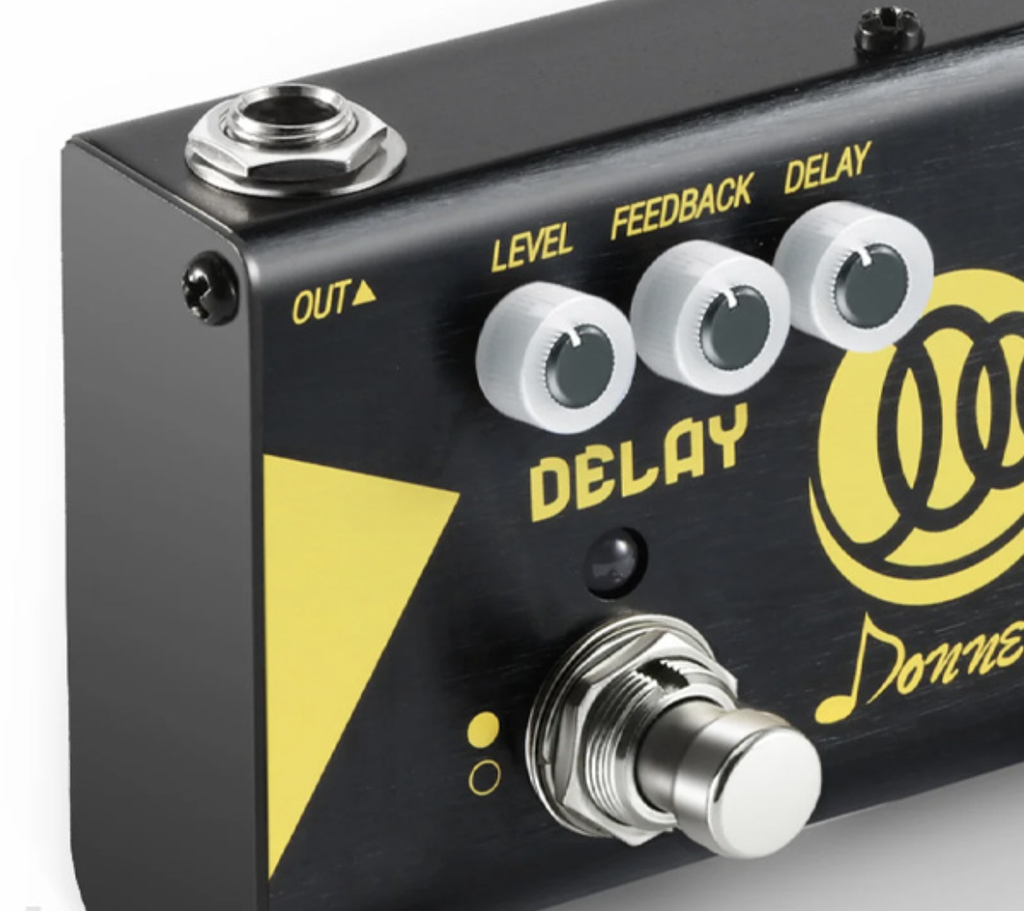 PEDAL ANALOGICO JOYO, 9V, 3 EFECTOS, OVERDRIVE / DISTORSION / DELAY / AFINADOR, XLR ST, AUX IN (copia)