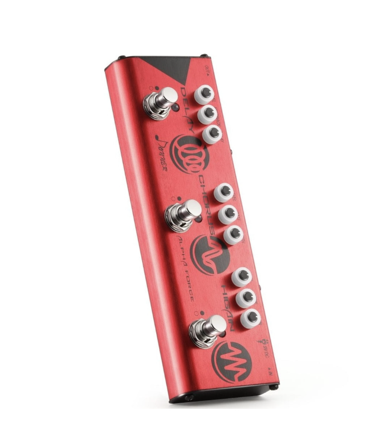 PEDAL ANALOGICO DONNER, 9V, 3 EFECTOS, OVERDRIVE / DISTORSION / DELAY (copia)