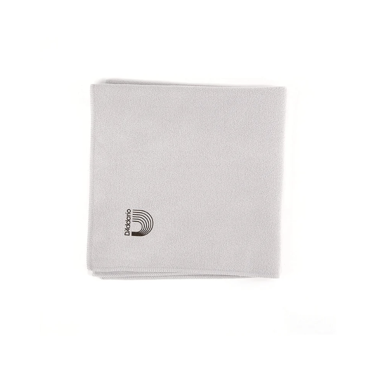 LIMPIADOR (PAÑO) D'ADDARIO, PARA LIMPIAR INSTRUMENTOS, DE MICROFIBRA, LAVABLE