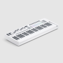 CONTROLADOR MIDI LAUNCHKEY, NOVATION, 49 TECLAS, COLOR BLANCO, PARA MAC/PC/OIS