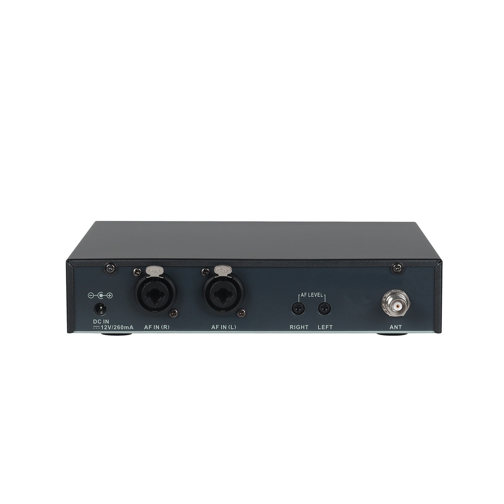 BODYPACK, RECEPTOR LUNA, UHF, PARA SISTEMAS DE MONITOREO LUNA, 40 CANALES INTERCAMBIABLES, INCLUYE IN-EARS