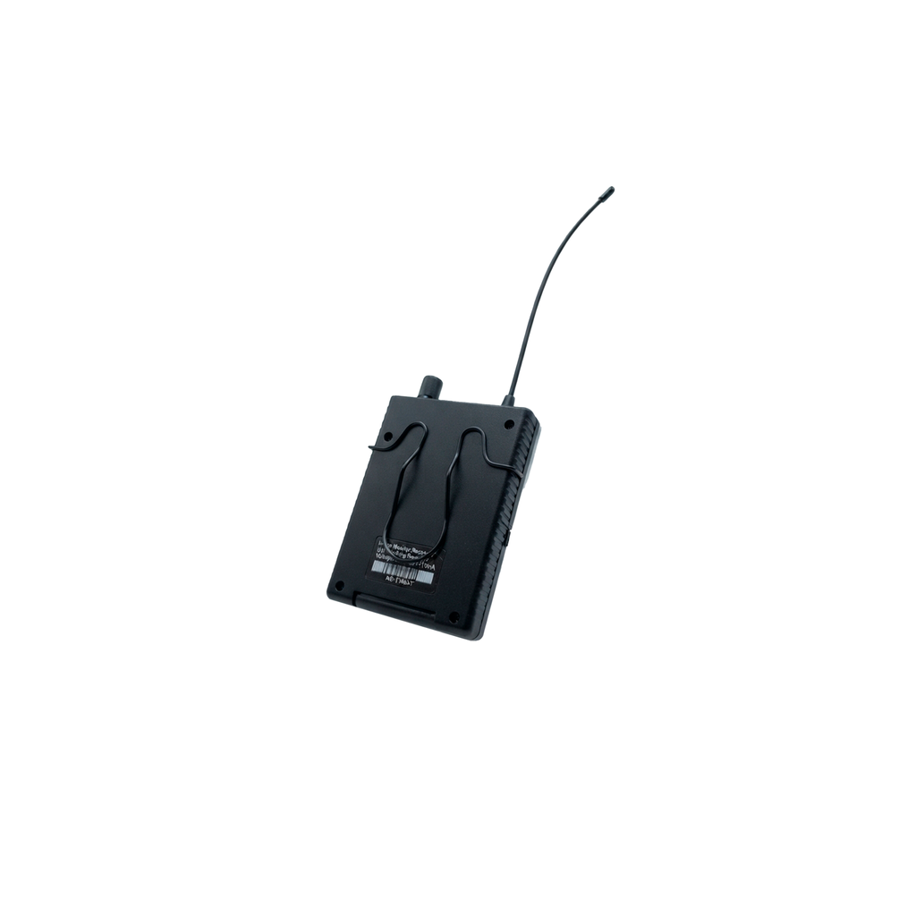 BODYPACK, RECEPTOR LUNA, UHF, PARA SISTEMA DE MONITOREO, INCLUYE IN-EARS, RANGO DE FRECUENCIA: 581-615 Mhz, 100 CANALES, 100 METROS DE ALCANCE MAXIMO, COMPATIBLE CON SISTEMA LU-50MI