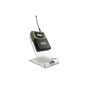 SOPORTE PARA BODYPACK, LUNA, EXIBIDOR DE BODYPACK EN ACRILICO, SOPORTA 1 BODYPACK EN VERTICAL.
