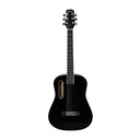 GUITARRA ELECTROACUSTICA ARANJUEZ, SERIE LAVA, 39", MADERA, NEGRO, INCLUYE ESTUCHE