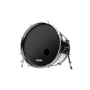 PARCHE RESONANTE EVANS, 22 PULGADAS, COLOR NEGRO, 1 CAPA DE 10ML