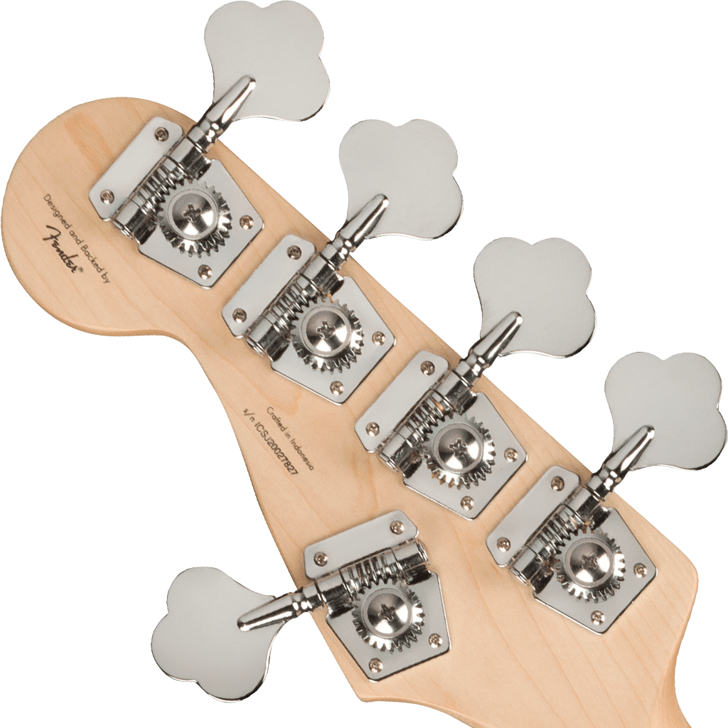 BAJO ELECTRICO FENDER, SERIE AFFINITY JAZZ BASS, 5 CUERDAS, PASIVO, COLOR BEIGE ( OLYMPIC WHITE )