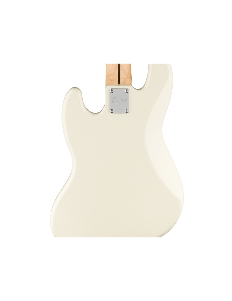 BAJO ELECTRICO FENDER, SERIE AFFINITY JAZZ BASS, 5 CUERDAS, PASIVO, COLOR BEIGE ( OLYMPIC WHITE )
