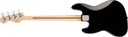 BAJO ELECTRICO SQUIER BY FENDER, SERIE AFFINITY ACTIVE JAZZ, 4 CUERDAS, PASIVO, COLOR NEGRO