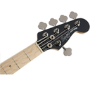 BAJO ELECTRICO SQUIER BY FENDER, SERIE CONTEMPORARY ACTIVE JAZZ BASS HH, 4 CUERDAS, ACTIVO, COLOR NEGRO MATE