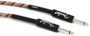 CABLE PARA INSTRUMENTO FENDER, SERIE FESTIVAL, COLOR ARCOIRIS, 10 PIES (3METROS)
