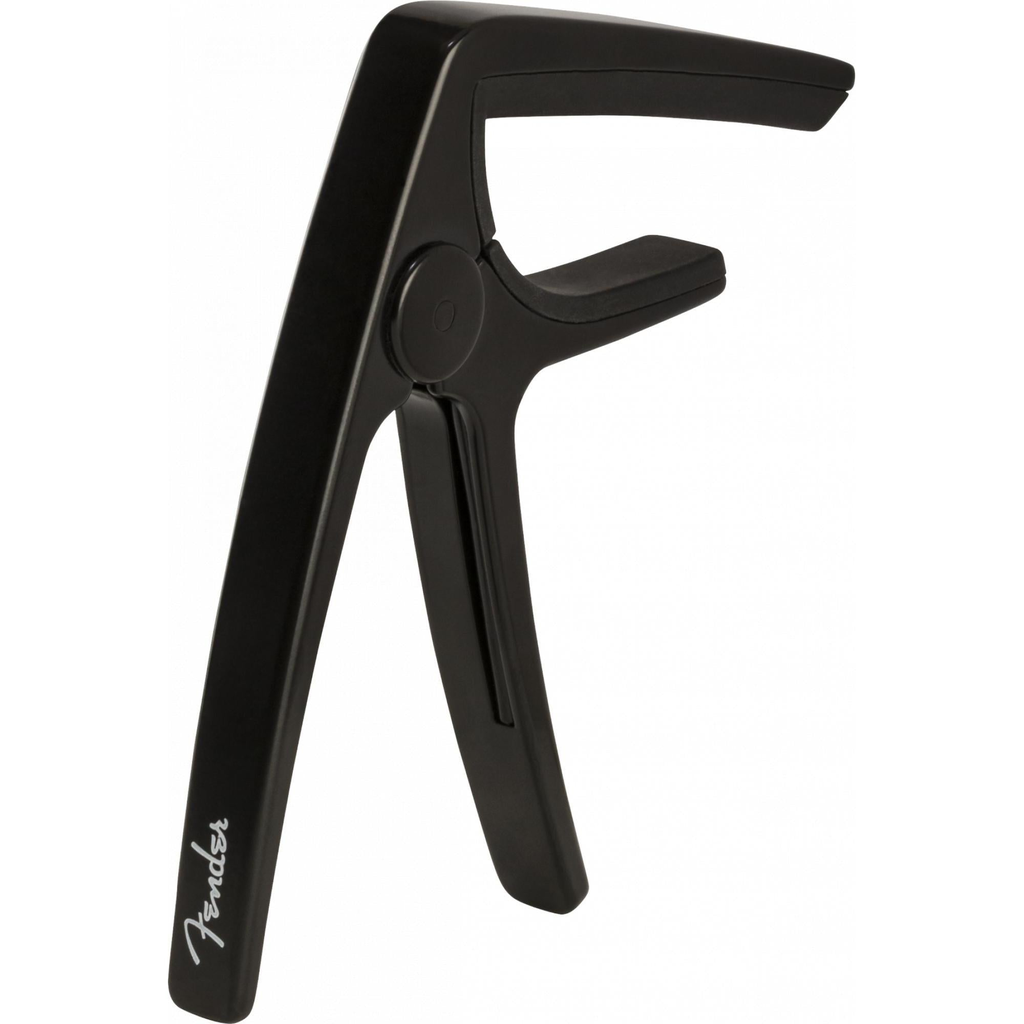 CAPODASTRO FENDER, PARA GUITARRA ACUSTICA / ELECTRICA, METAL, COLOR NEGRO