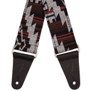 CINCHO FENDER, PARA GUITARRA/BAJO, COLOR NEGRO AZTECA