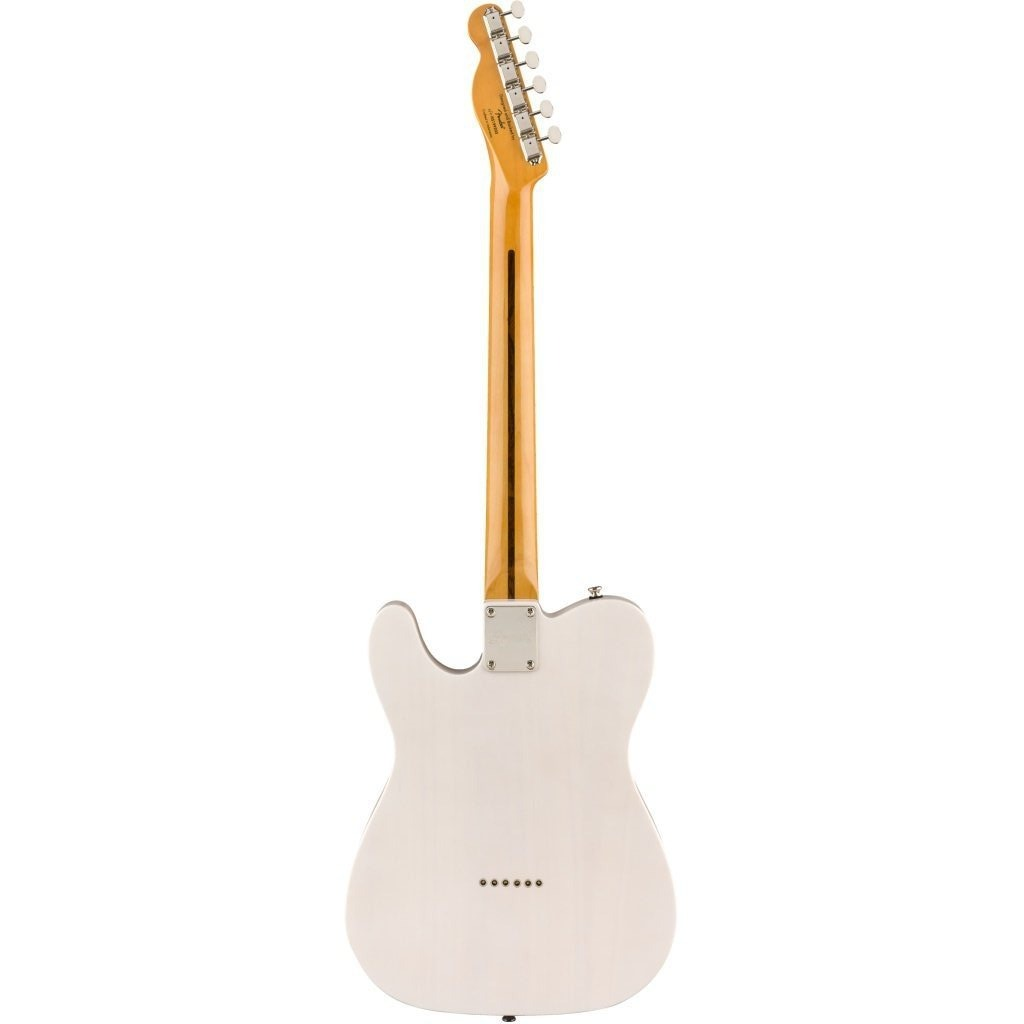 GUITARRA ELECTRICA FENDER, SERIE SQUIER , STRATOCASTER, CLASICA 50 AÑOS, COLOR RUBIO BLANCO FENDER