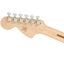 GUITARRA ELECTRICA FENDER, SERIE SQUIER AFFINITY, STRATOCASTER, COLOR NEGRO/BLANCO