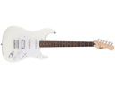 GUITARRA ELECTRICA SQUIER BY FENDER, SERIE BULLET STRAT HSS HT AWT, COLOR CREMA